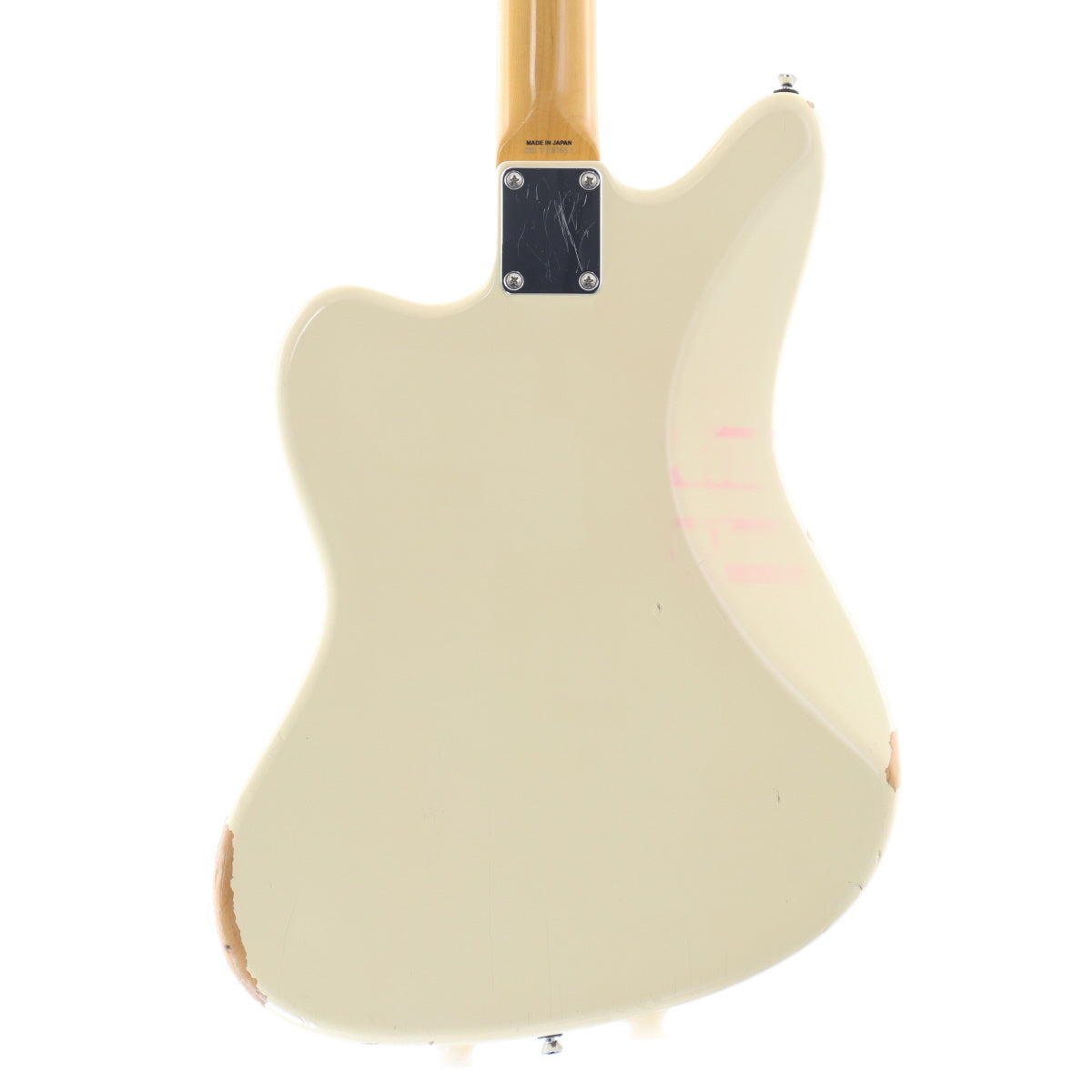 Fender Japan / Jazzmaster JM66B Matching Head, Vintage White
