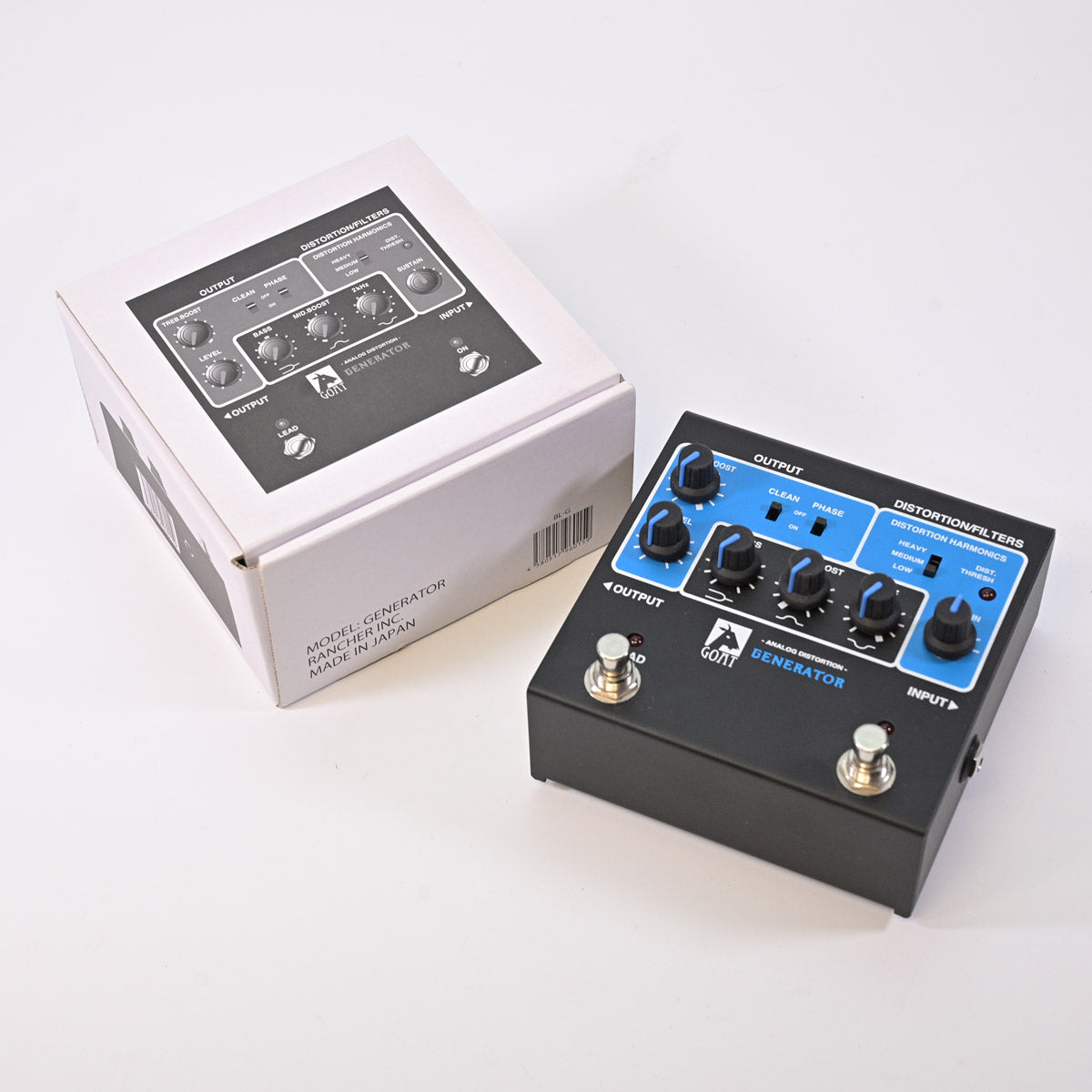GOAT / BL-G Blue Series Generator Distortion – Ishibashi Music