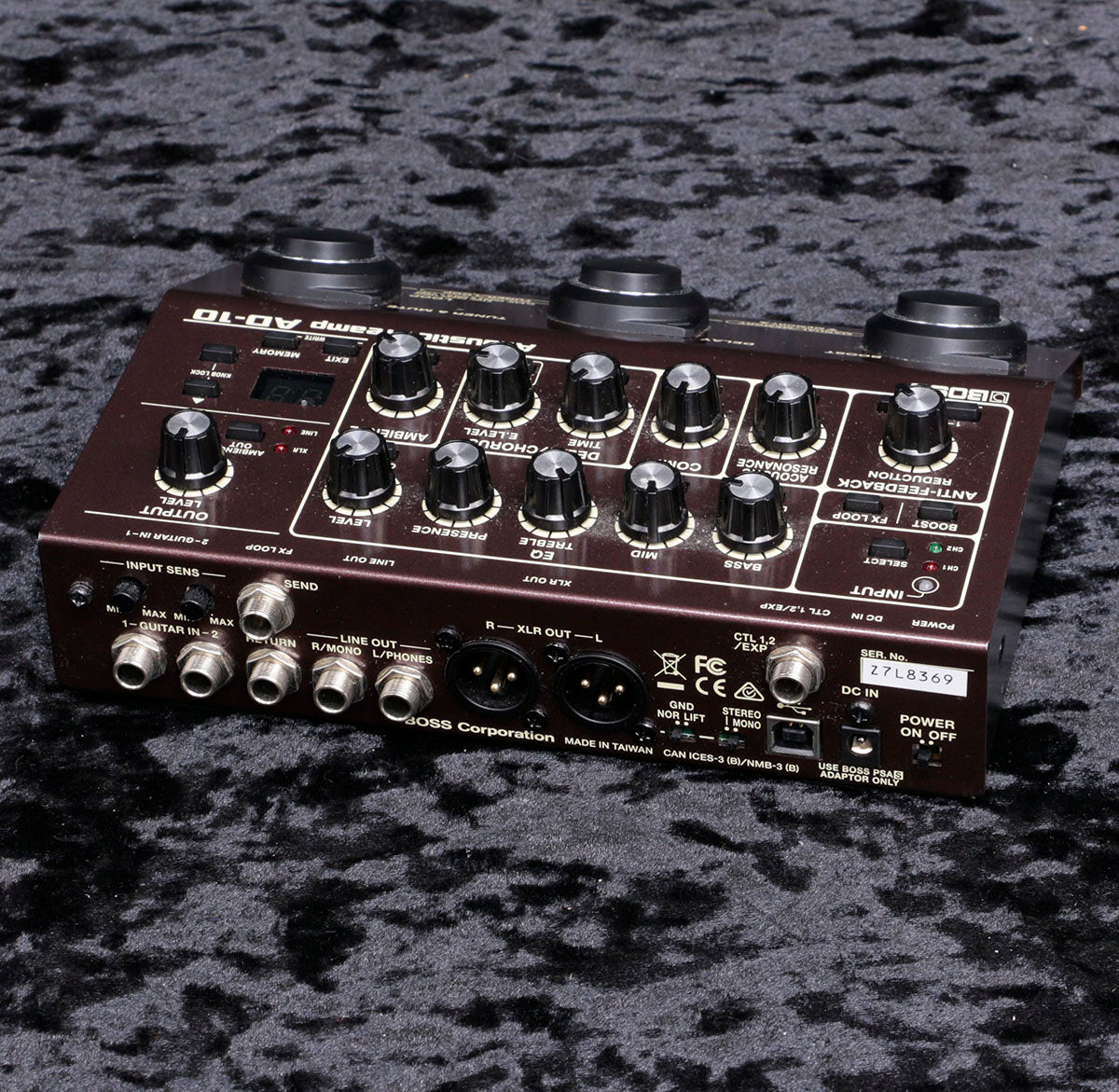 BOSS / AD-10 Acoustic Preamp – Ishibashi Music Corporation.