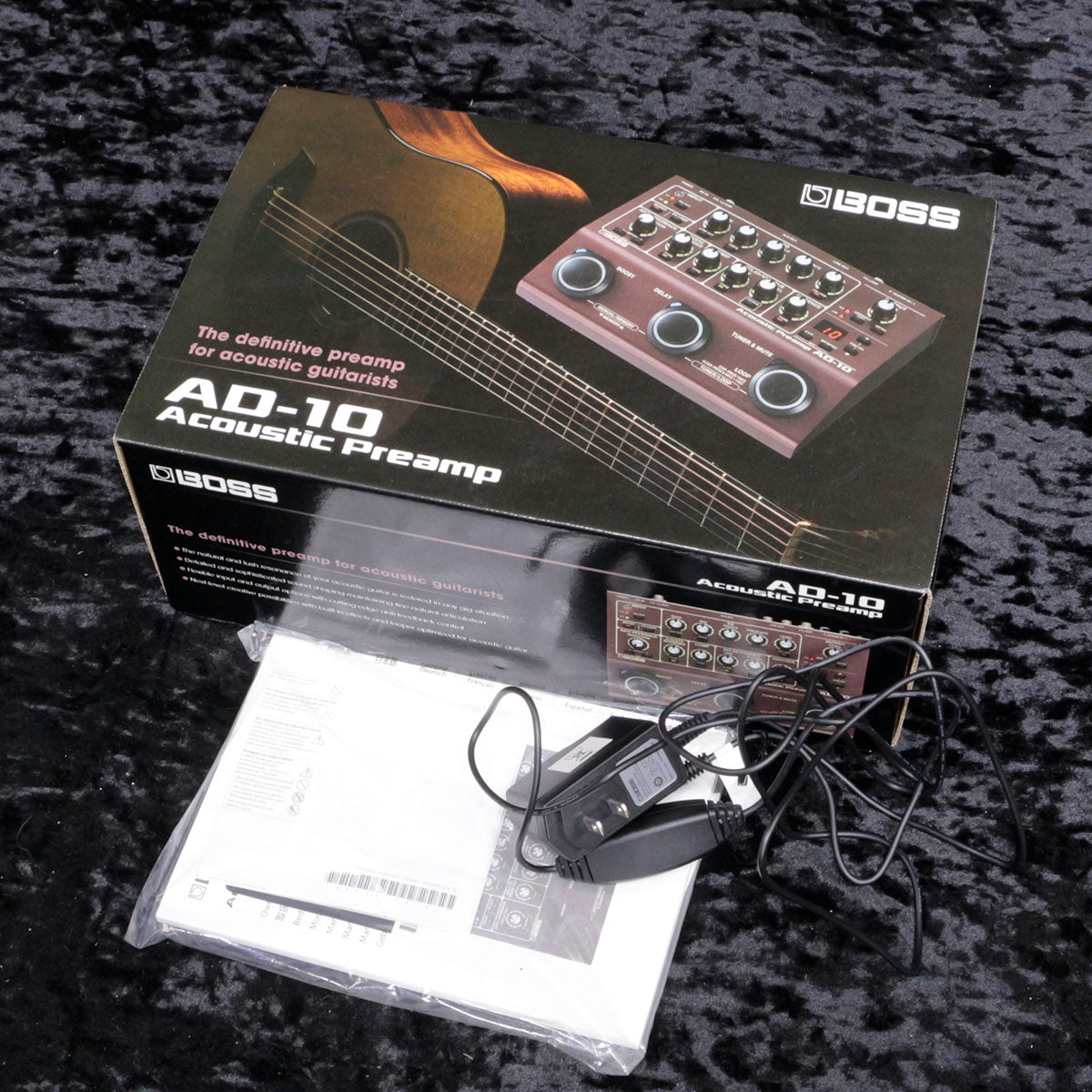 BOSS / AD-10 Acoustic Preamp – Ishibashi Music Corporation.