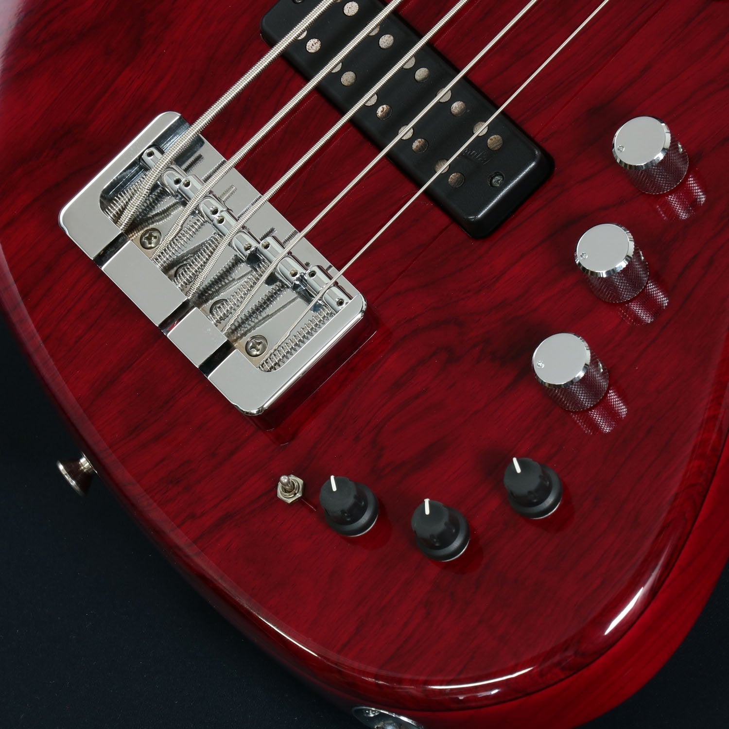 MIURA GUITARS USA / MB-2 5-String Trans Red – Ishibashi Music