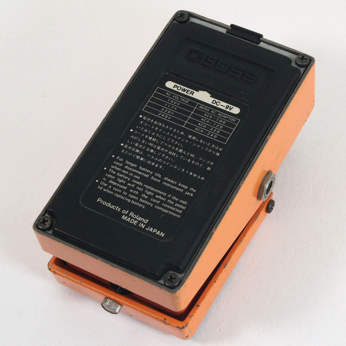 BOSS DS-1 ディストーションペダル　Made in JAPAN BOSS / DS-1 Distortion Silver Screw JAPAN / ACA – Ishibashi Music