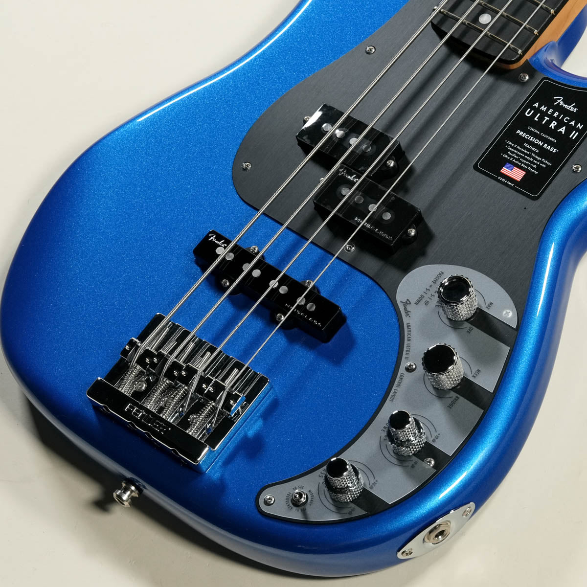 FENDER USA / American Ultra II Precision Bass Noble Blue