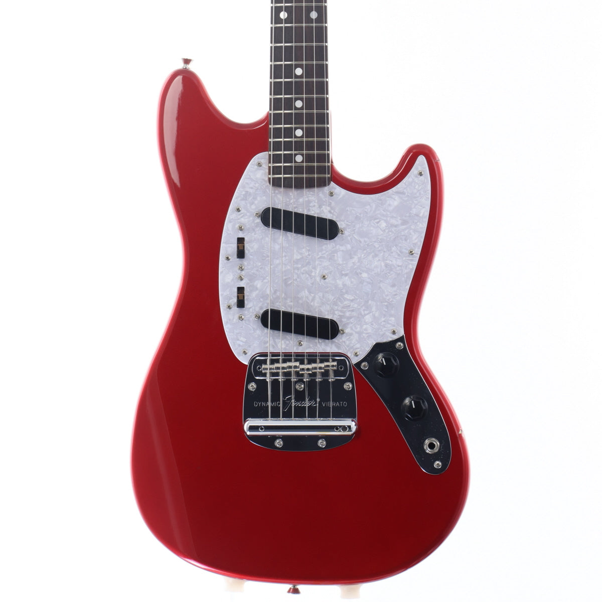 Fender Japan Mustang MG69 赤MH マッチングヘッド Fender Japan / MG69 MH Candy Apple Red Mustang – Ishibashi Music