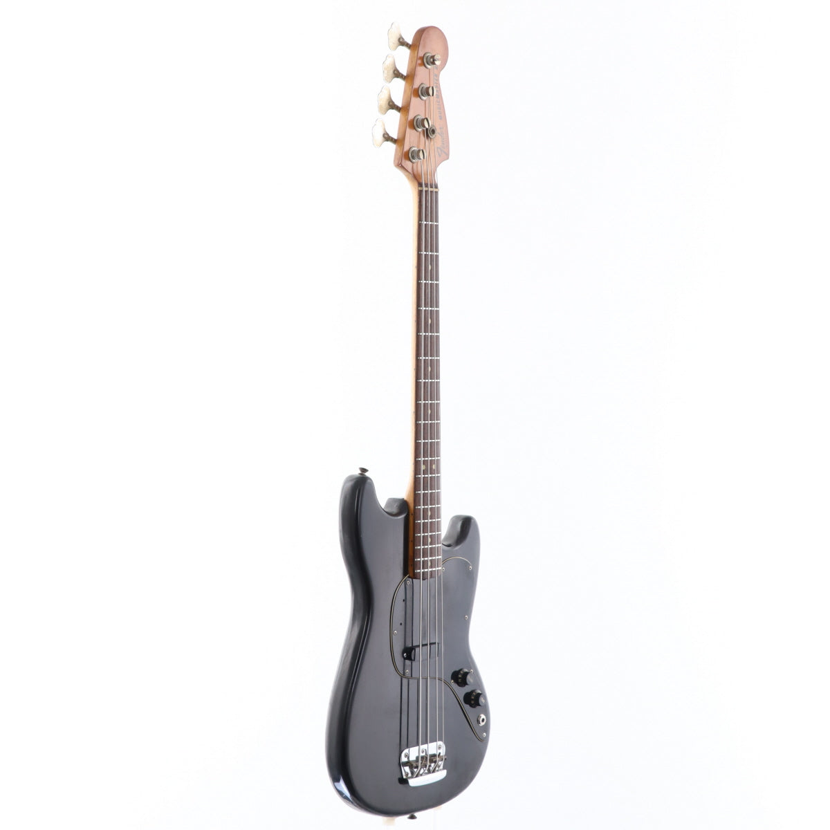 Fender / 1979 Musicmaster Bass, Black – Ishibashi Music Corporation.