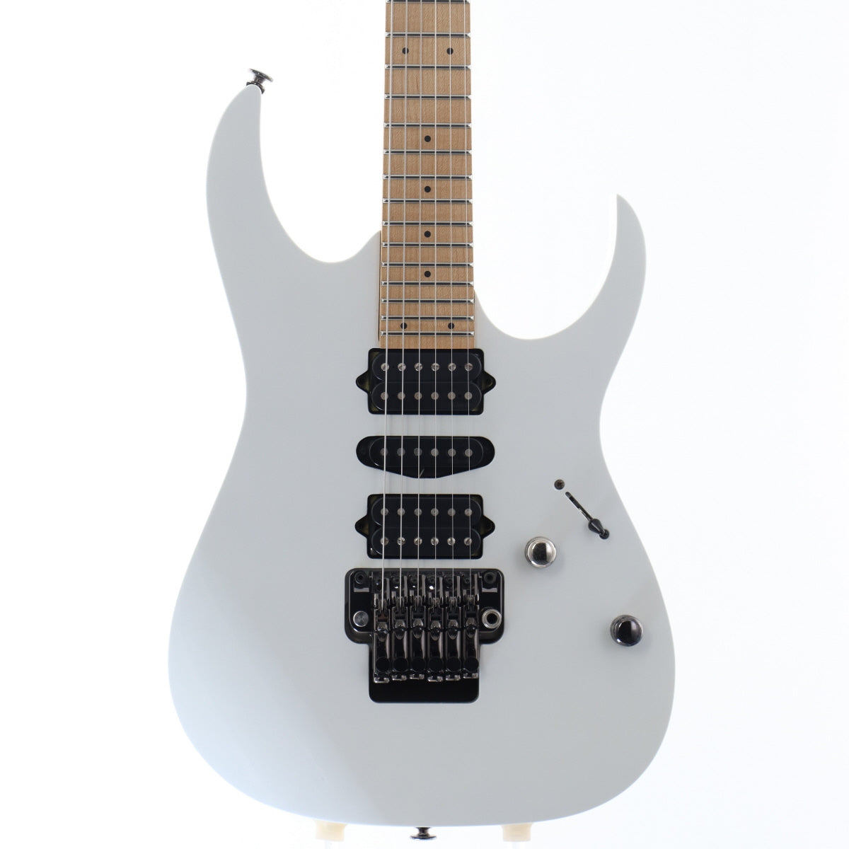 Ibanez / Prestige RG2570MZA White Pearl Metallic – Ishibashi Music