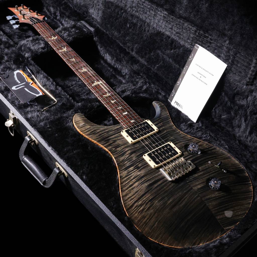 Paul Reed Smith (PRS) / 2014 Custom 24 10-Top Gray Black Pattern