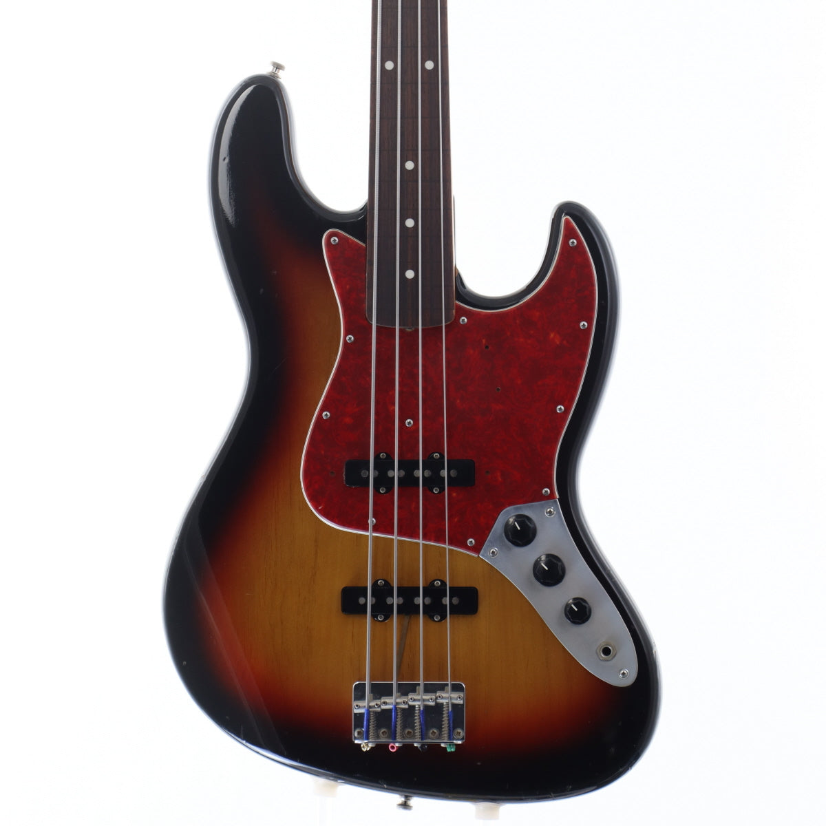 Fender Japan / JB62-75US Fretless Mod 3-Tone Sunburst – Ishibashi