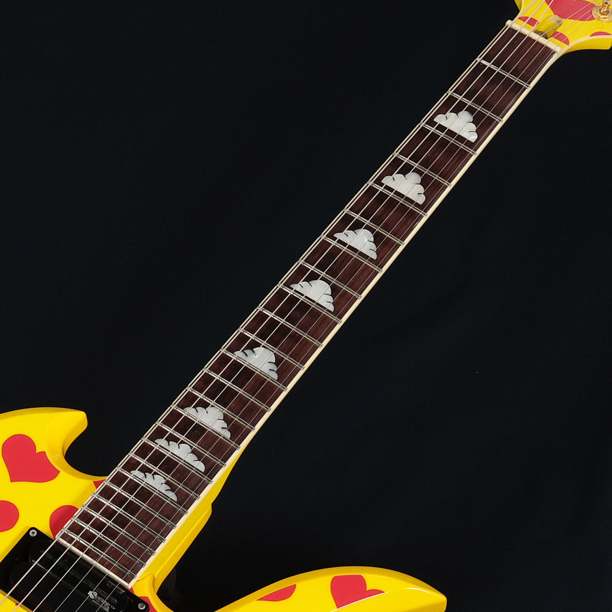 BURNY MG-145S HIDEモデル イエローハート FERNANDES Fernandes/Burny / MG-145S/HY Heart Yellow Hide Model Fernandes
