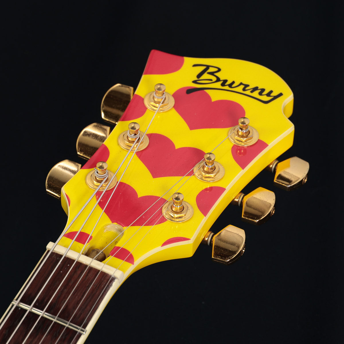 Burny MG-145S／イエローハート／FERNANDES／hideモデル Fernandes/Burny / MG-145S/HY Heart Yellow Hide Model Fernandes