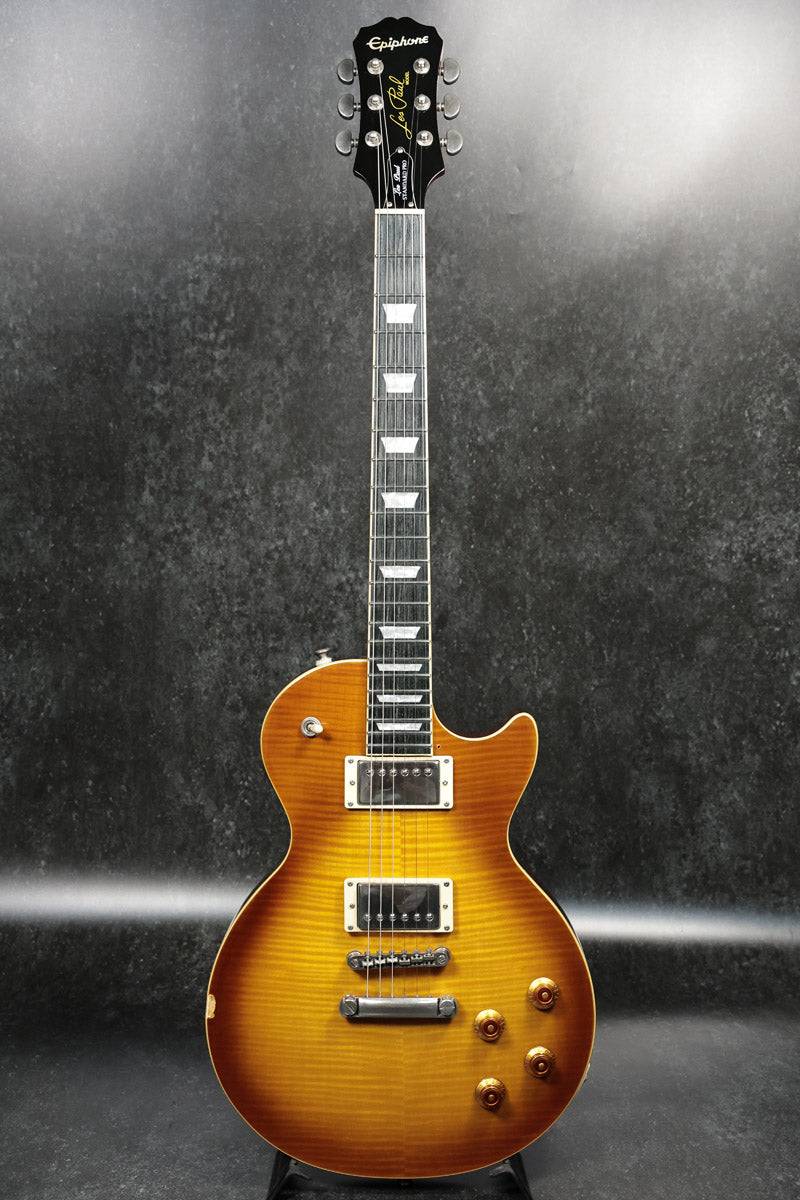 メンテ済｜Epiphone Les Paul Standard ハニーバースト Epiphone / Les Paul Standard Plus Top Pro Honey Burst – Ishibashi