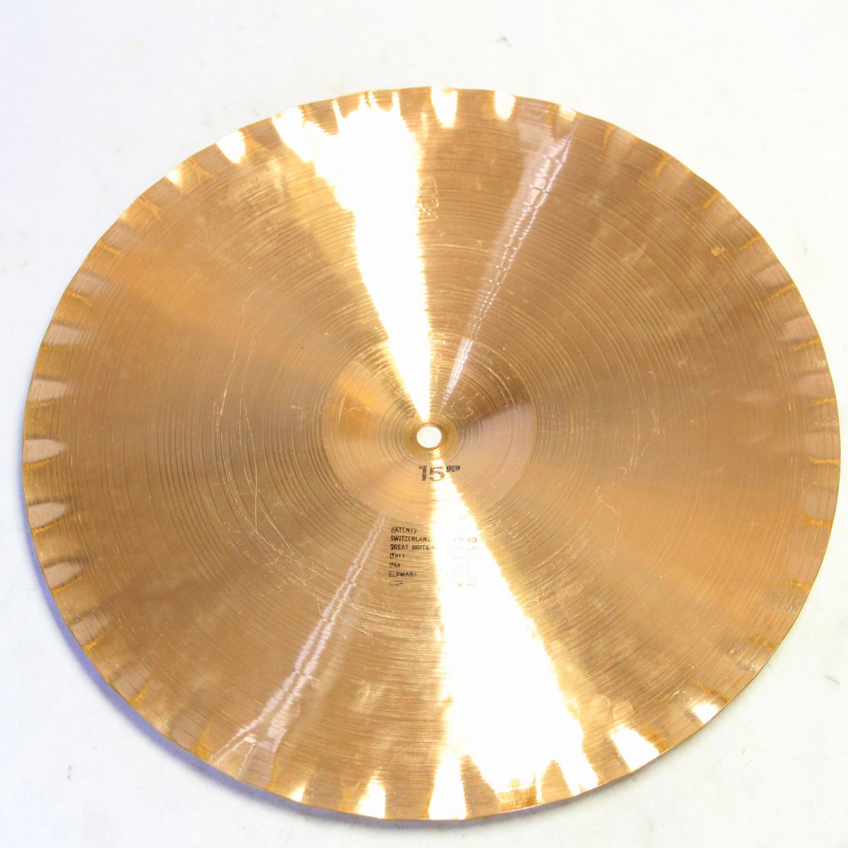 PAISTE / 80s 2002 SOUND EDGE Hi-Hat, Black Logo, 15”, 1190/1222