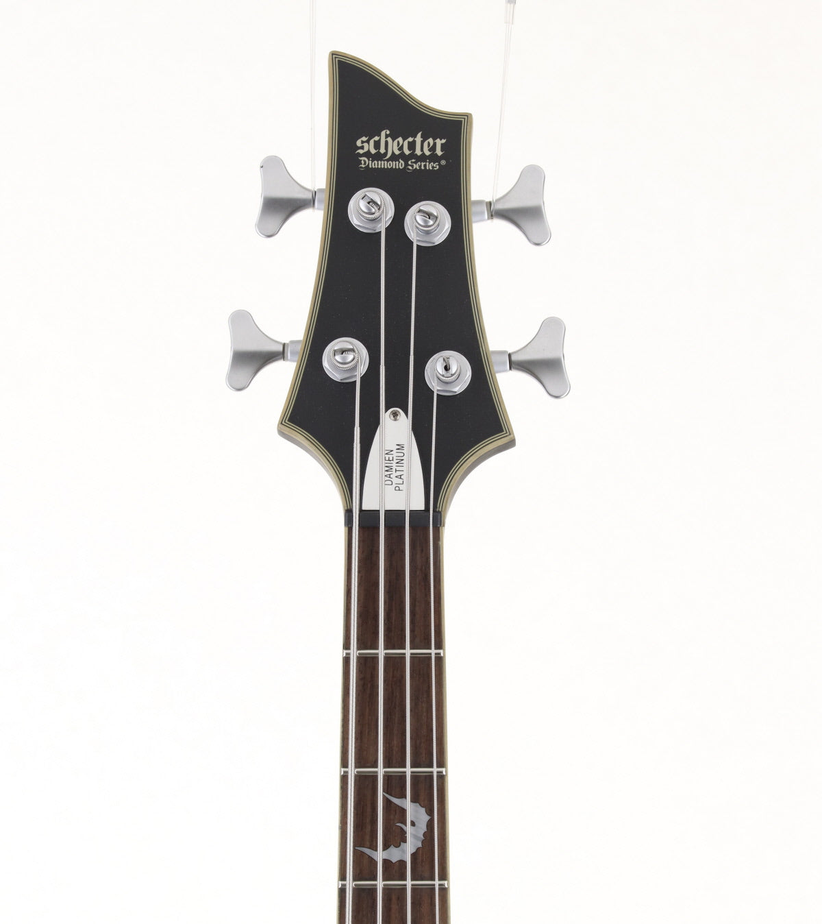 SCHECTER / AD-DM-4 / Damien Platinum-4 Satin Black – Ishibashi