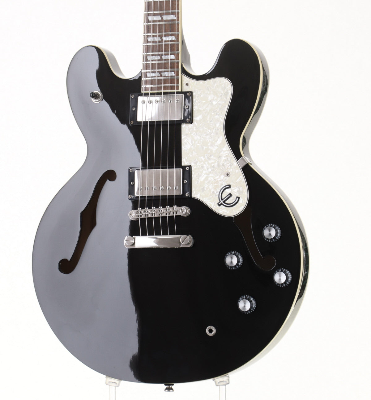 Epiphone / Riviera II Ebony, manufactured in 2011 – Ishibashi