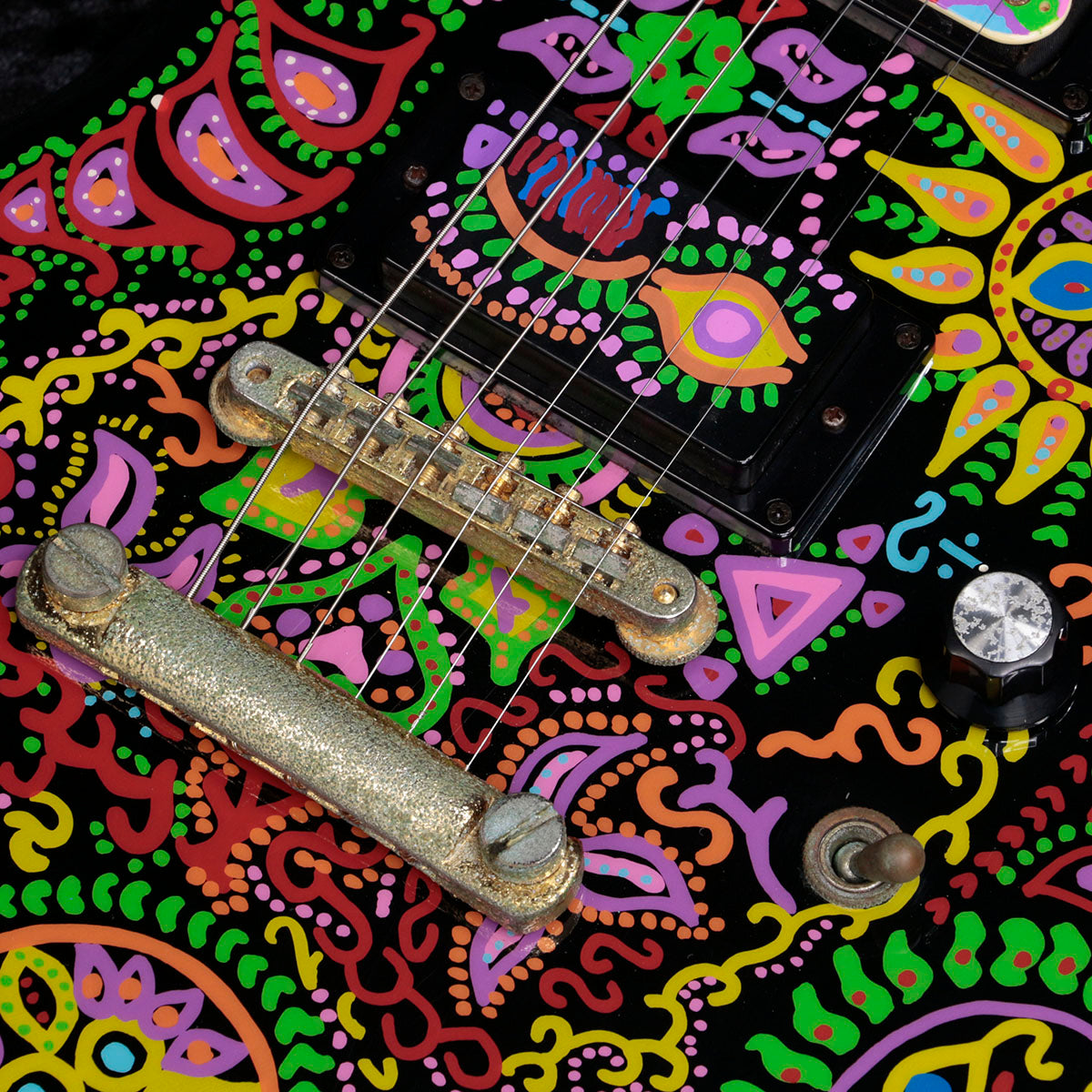 FERNANDES/BURNY / MG-120X Graphic on Black Hide Model – Ishibashi