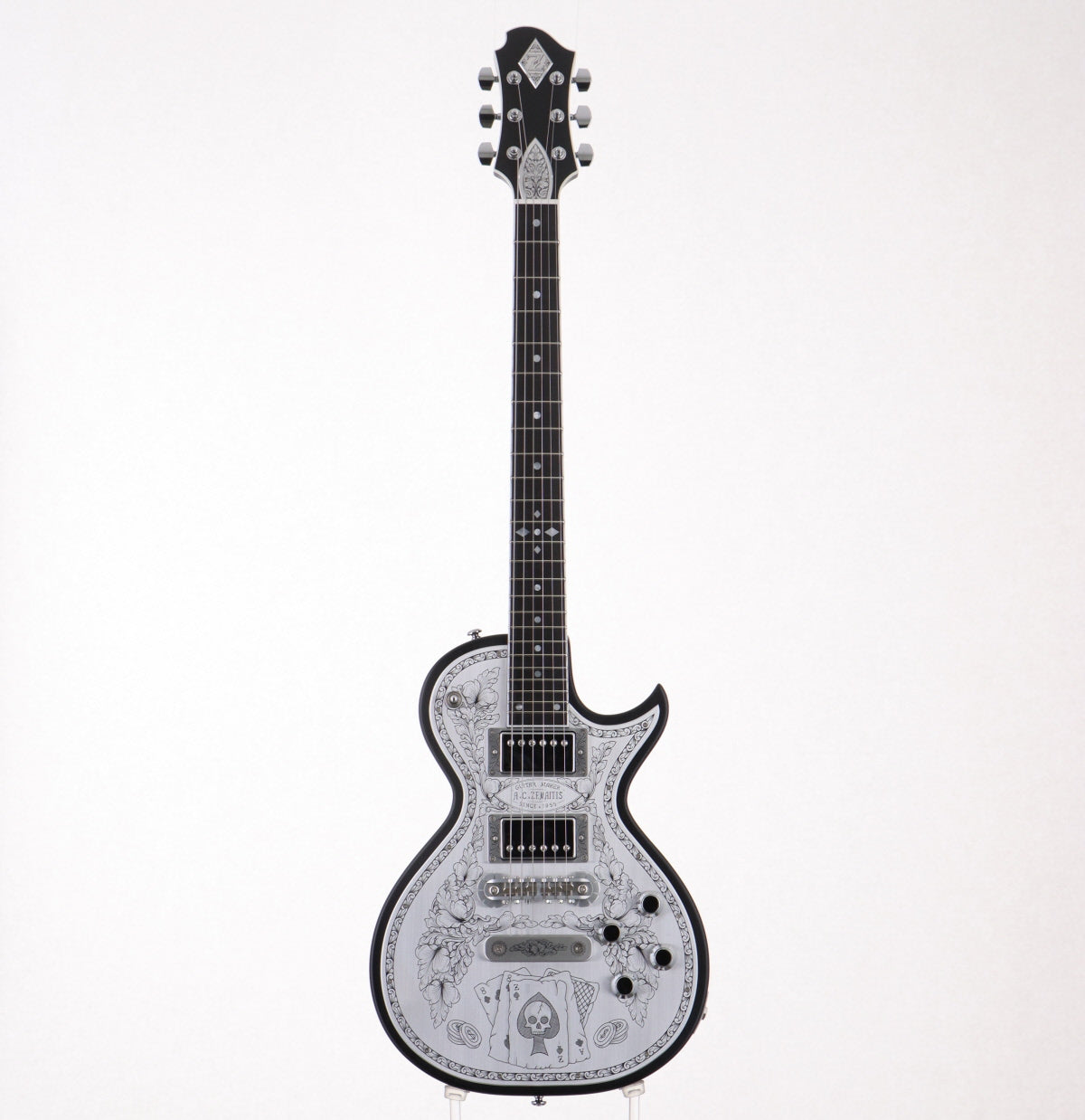 ZEMAITIS / MFG-AC-24 ACES & EIGHTS BLK – Ishibashi Music