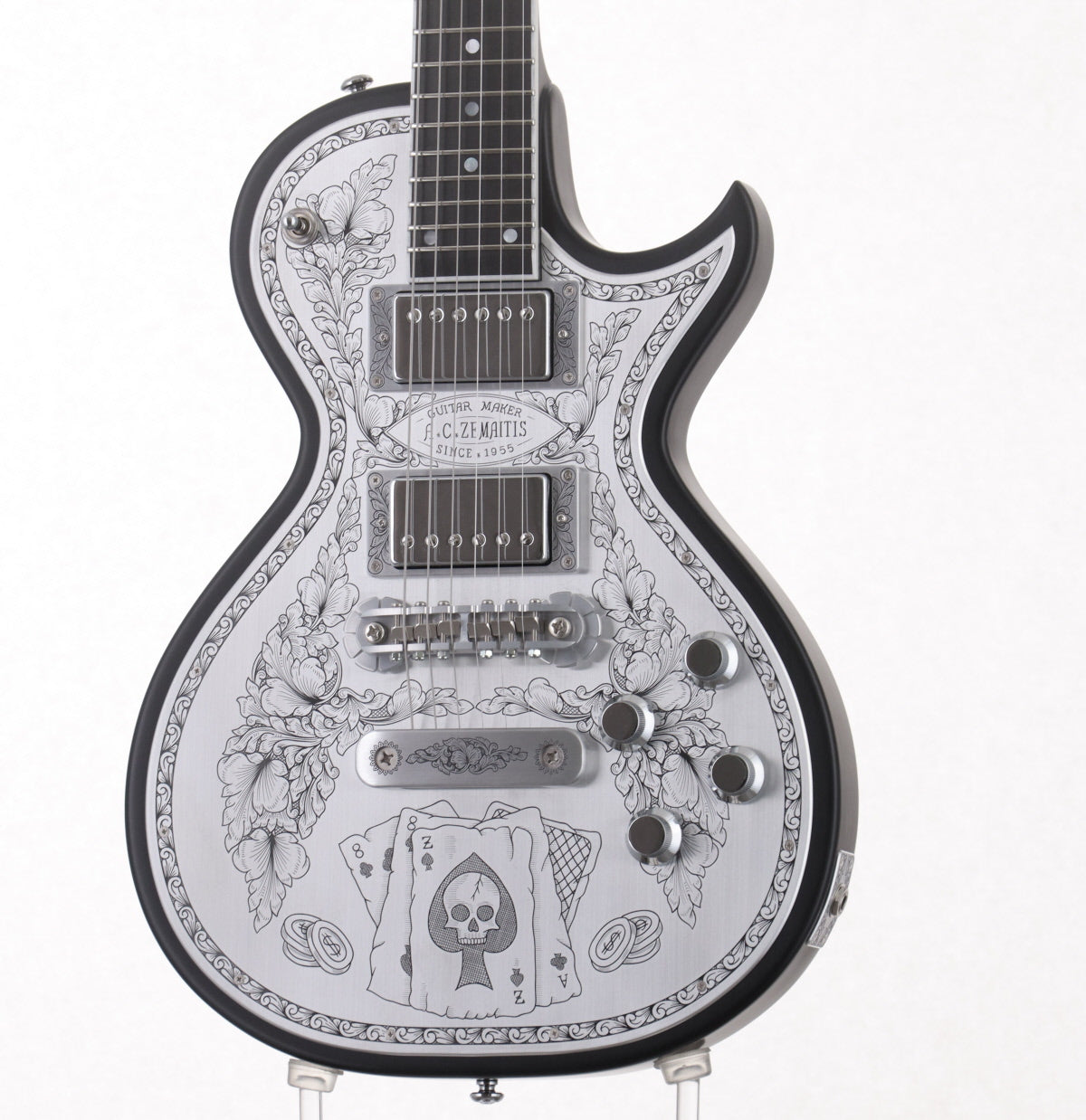 ZEMAITIS / MFG-AC-24 ACES & EIGHTS BLK – Ishibashi Music