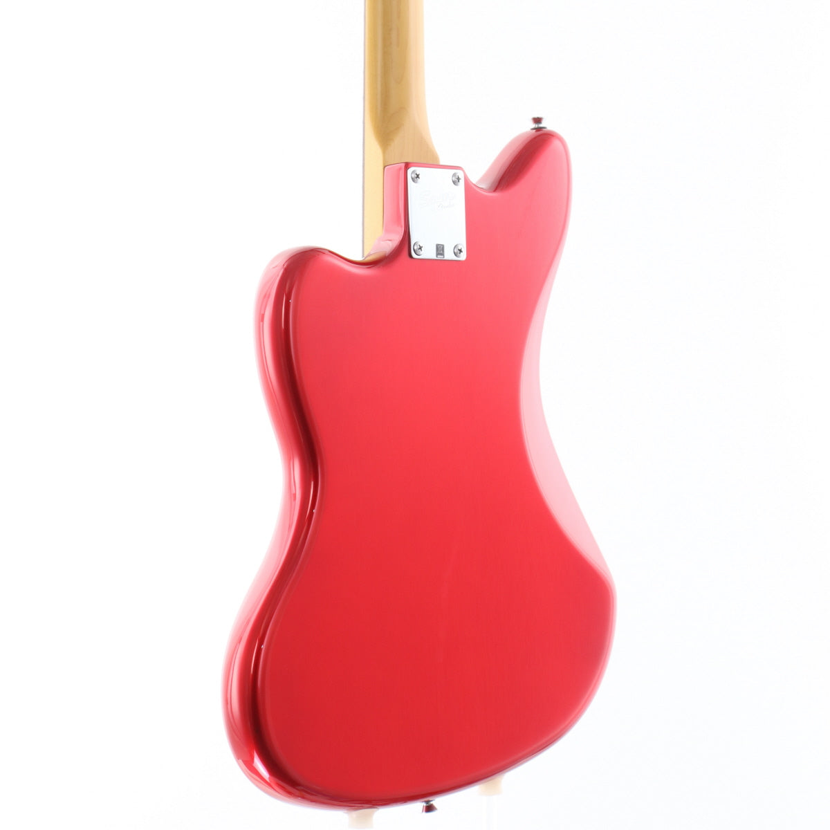 Squier / Deluxe Jazzmaster with Stop Tailpiece, Candy Apple Red