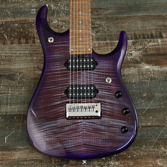 [SN K01300] MUSIC MAN / John Petrucci Signature JP15-7st Purple Nebula Flame Top [Special Price] [03]