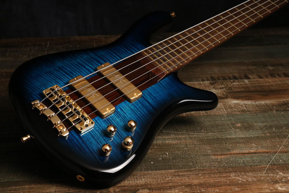 Warwick / Masterbuilt Streamer Stage I 5-String Blue B