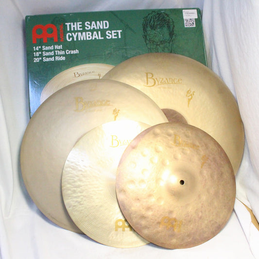 USED MEINL / BV-141820SA Byzance Vintage Benny Greb's signature Sand Cymbal Set《Un [08]