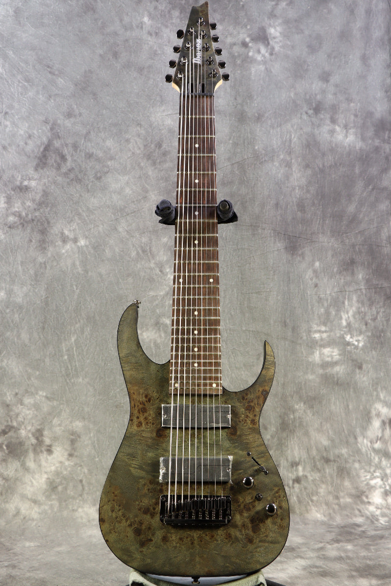 [SN I221202762] Ibanez / Axe Design Lab RG9PB-TGF (Transparent Gray Flat) Ibanez 9-string guitar [3.68kg][S/N:I221202762]. [80]