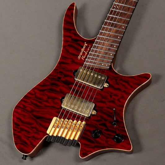 [SN D1808004] USED strandberg / Boden J7 Custom 5A Quilted Maple Red Tiger [03]