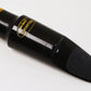 USED PILLINGER / AS CP MODEL BLACK METAL RING 6M Alto Saxophone Mouthpiece [03]