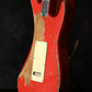 [SN R90611] USED Fender Custom Shop / Michael Landau 63 Strat Relic Fiesta Red Over 3CS Left Hand by Jason Smith [04]