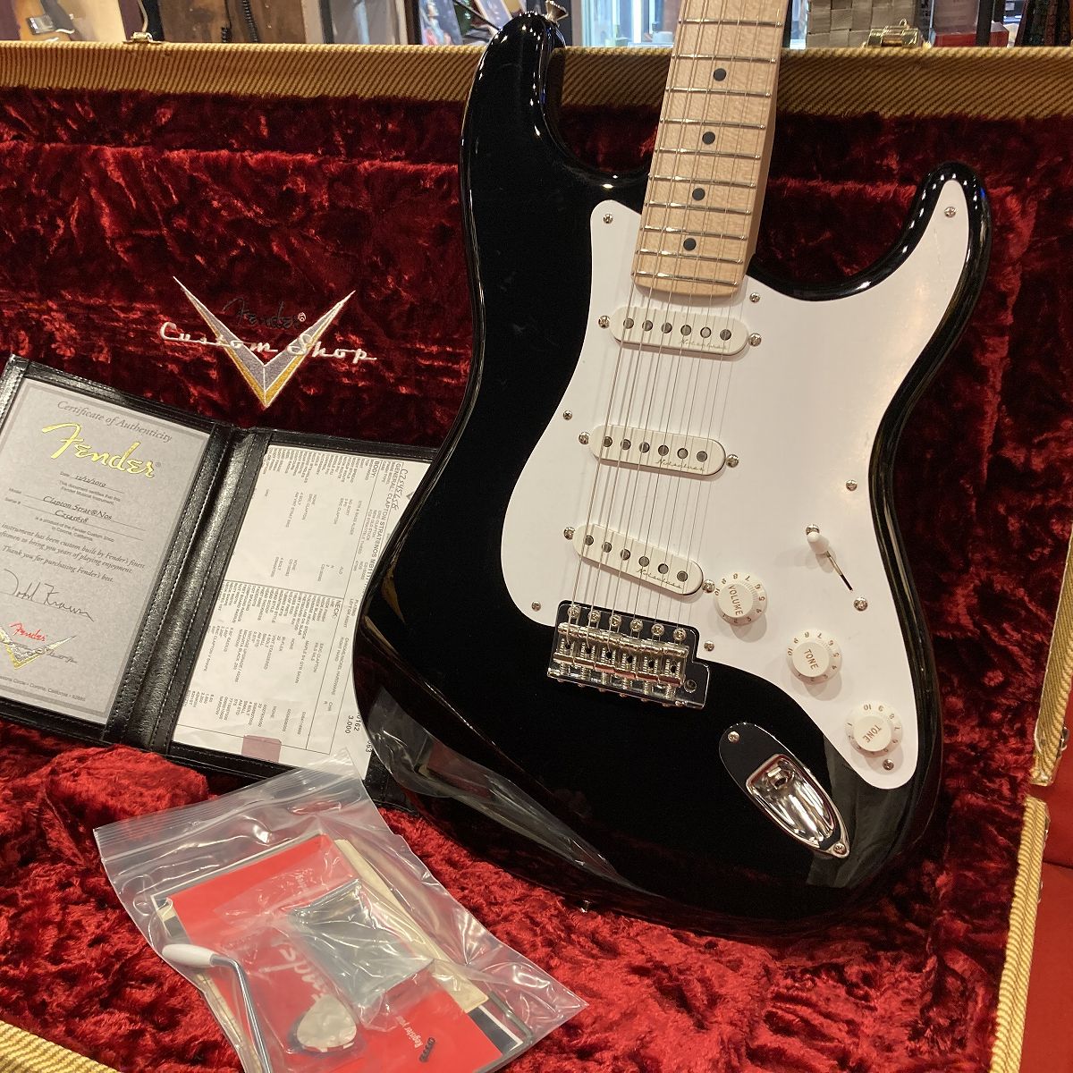 [SN CZ545658] USED Fender Custom Shop / MBS Eric Clapton Stratocaster NOS Black Built by Todd Krause -2019- [04]