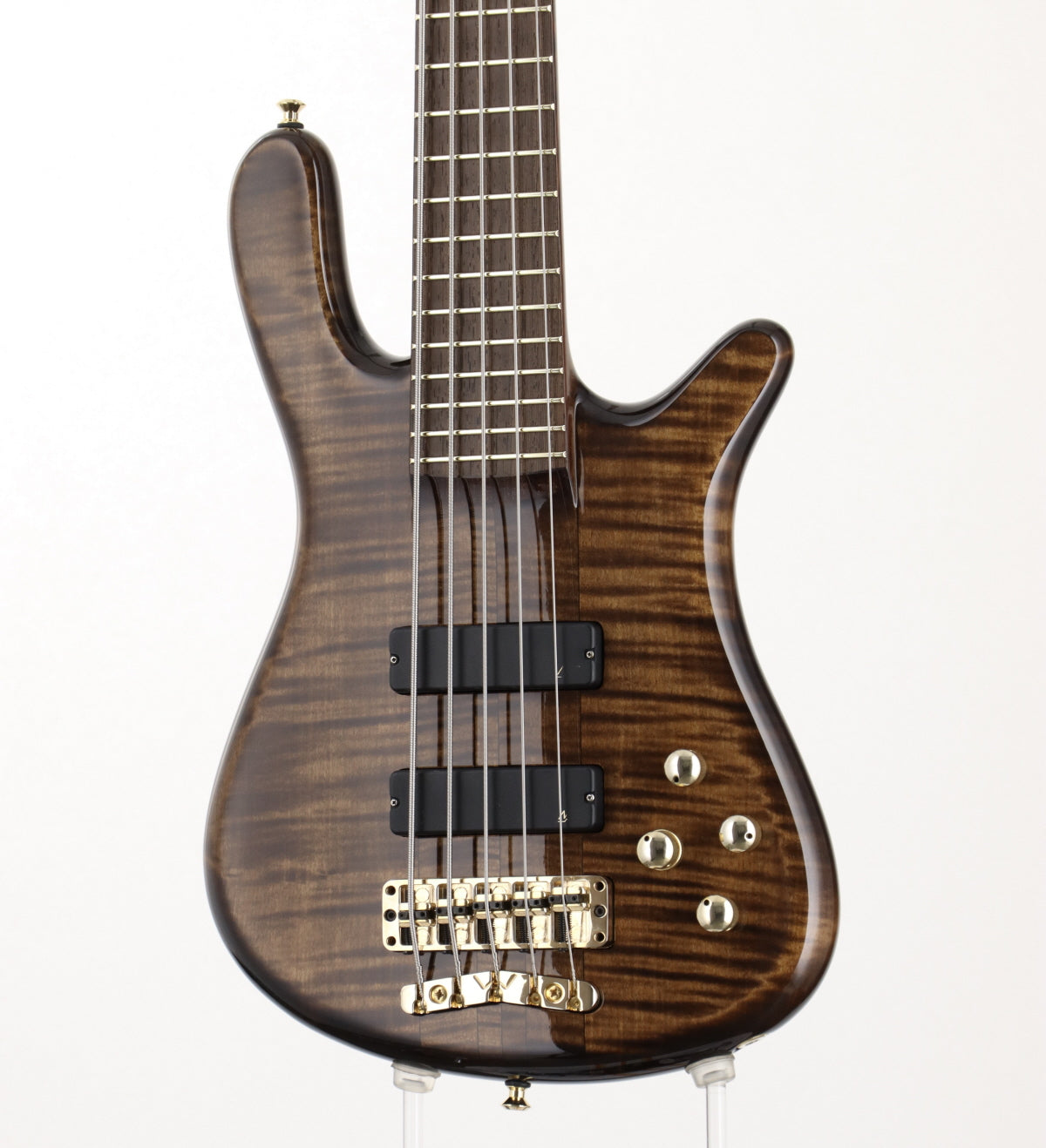 [SN G 158742 12] USED WARWICK / STREAMER STAGE I 5ST High Polish Antique Tobacco Stain [03]