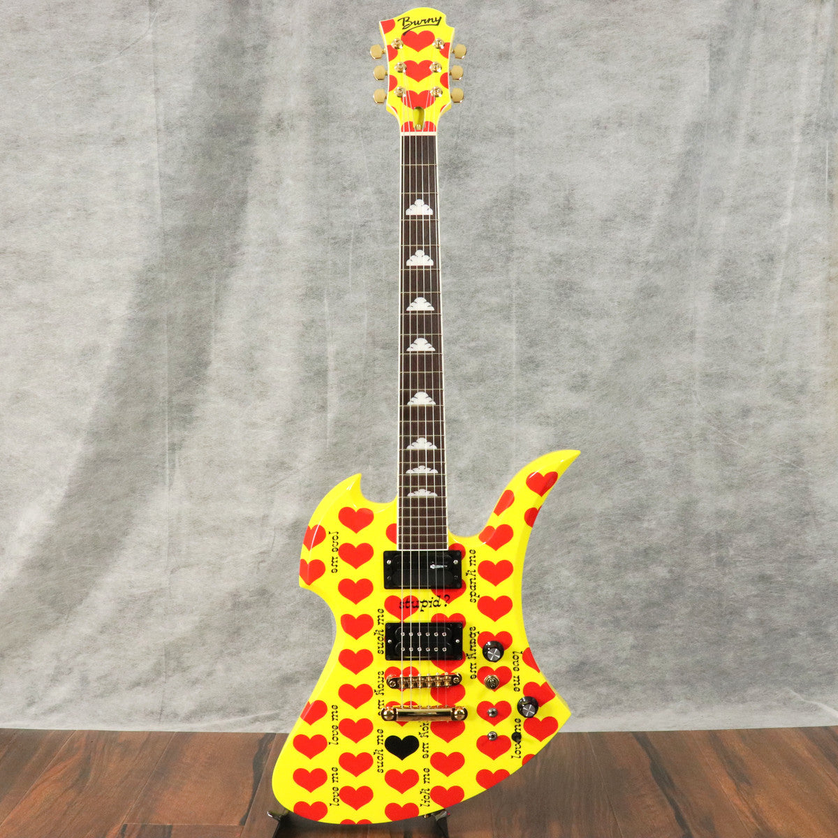 Hide yellow deals heart guitar