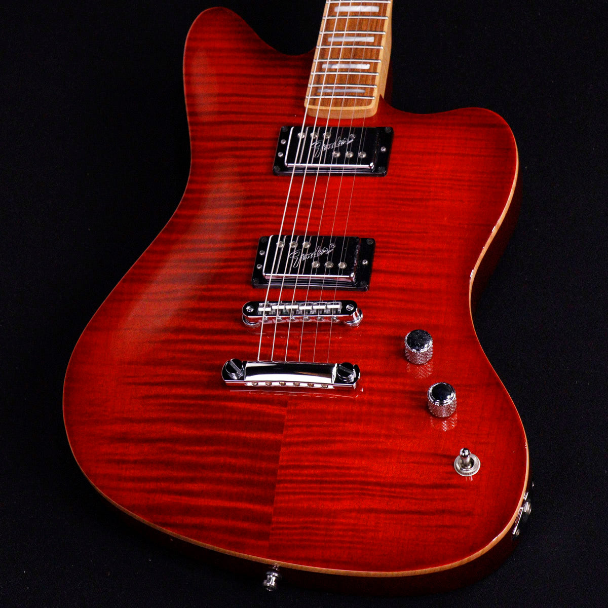 [SN US13032701] USED Fender / Select Carved Maple Top Jazzmaster Cayenne Burst [12]