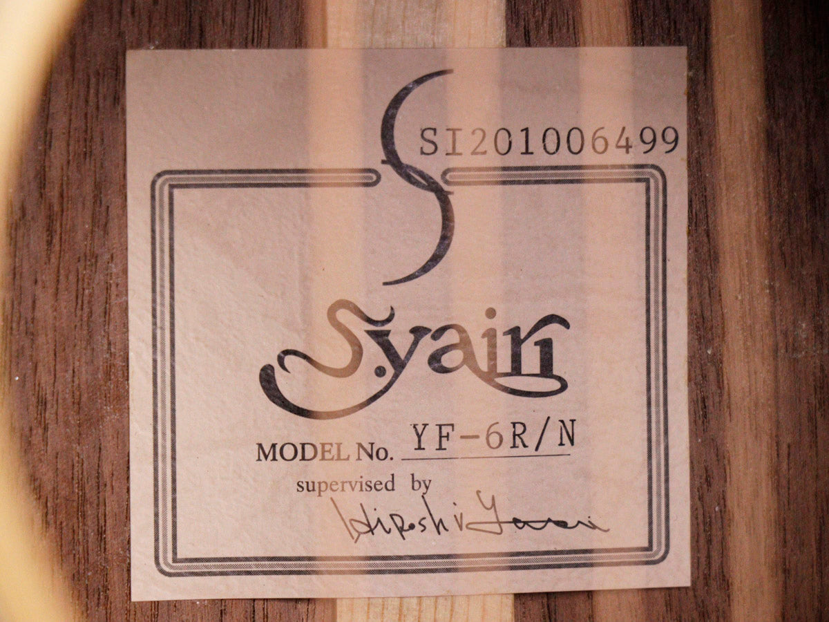 [SN SI201006499] USED S.Yairi / YF-6R NAT [12]
