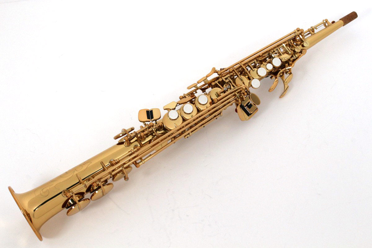 [SN 019026] USED YAMAHA / YSS-475 Soprano saxophone, beautiful [09]