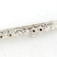 [SN 29589] USED Pearl / Pearl silver flute F-7750RE ELEGANTE, all tampos replaced [09]