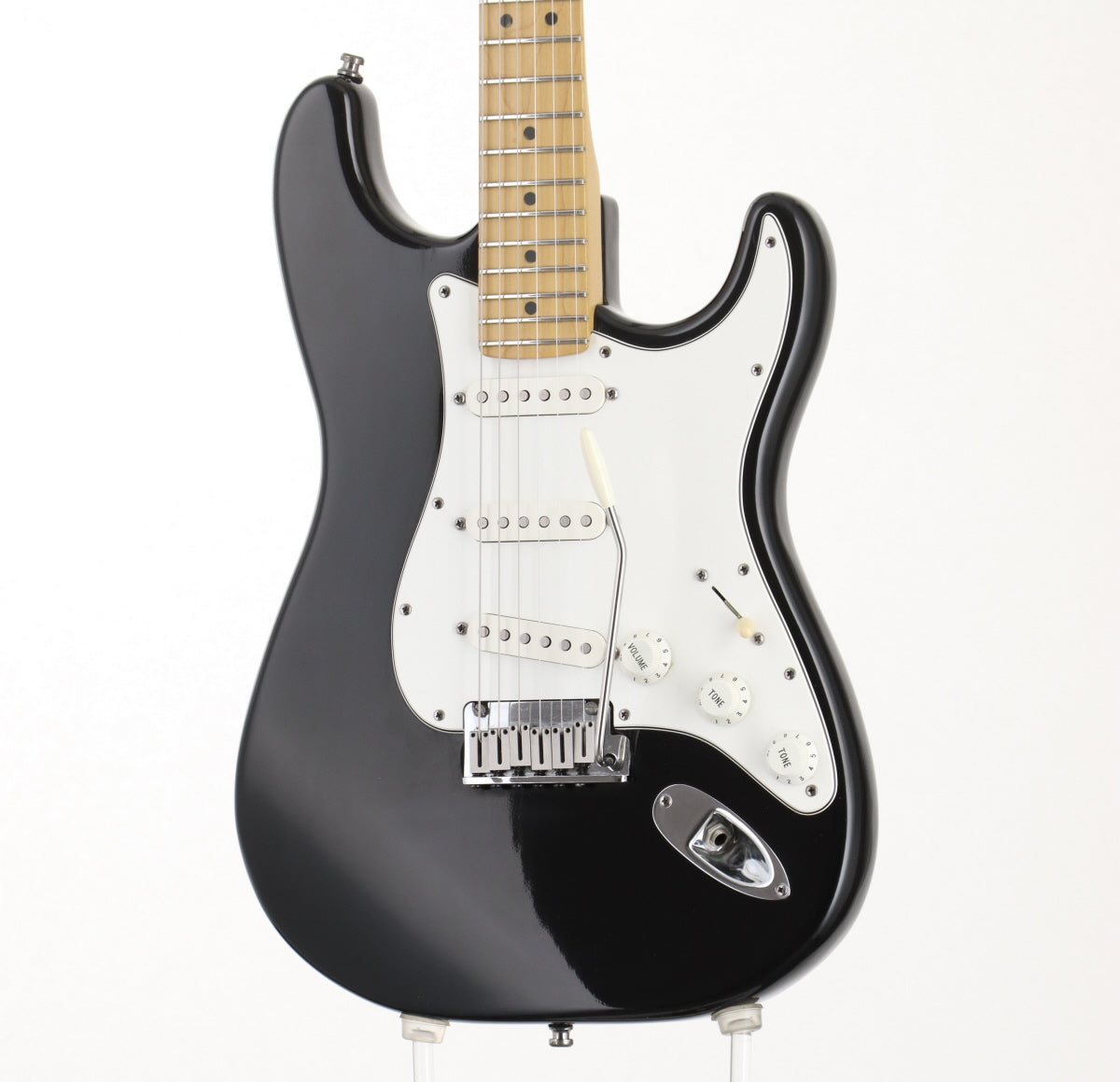 [SN N7289191] USED Fender / American Standard Stratocaster Black Maple Fingerboard 1997 [09]