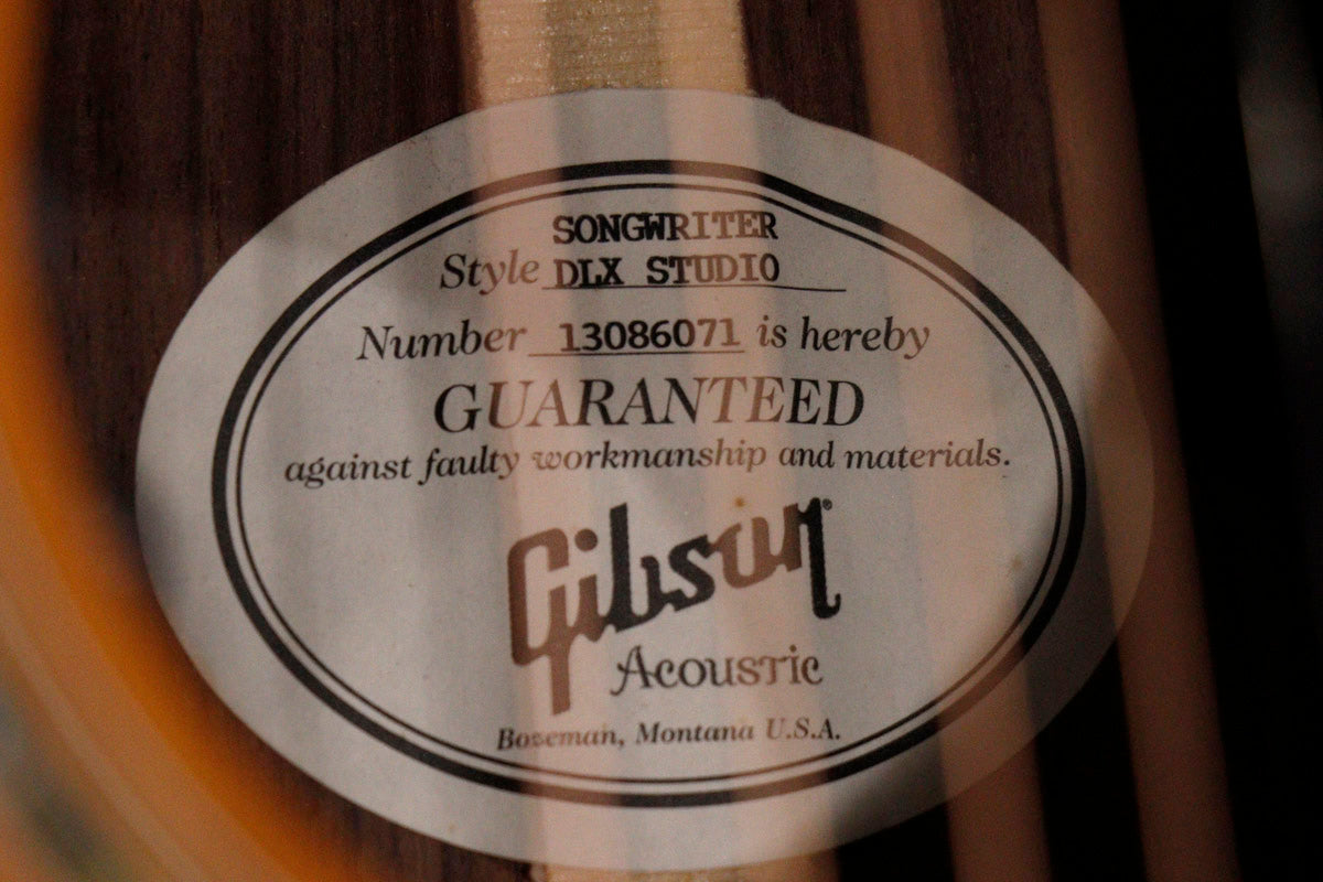 [SN 13086071] USED Gibson / Songwriter DLX studio Natural [12]