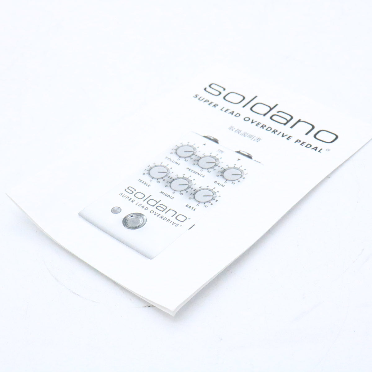 [SN 20330922233] USED Soldano / SLO Pedal Super Lead Overdrive Overdrive [08]