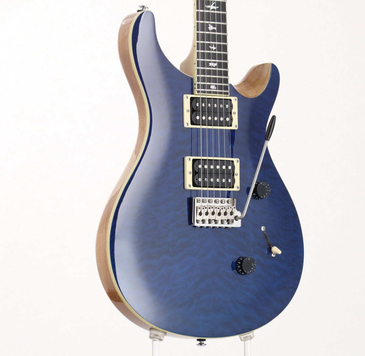 [SN CTI  C19298] USED Paul Reed Smith (PRS) / SE Custom 24 Quilted Maple Limited Blue Matteo [03]
