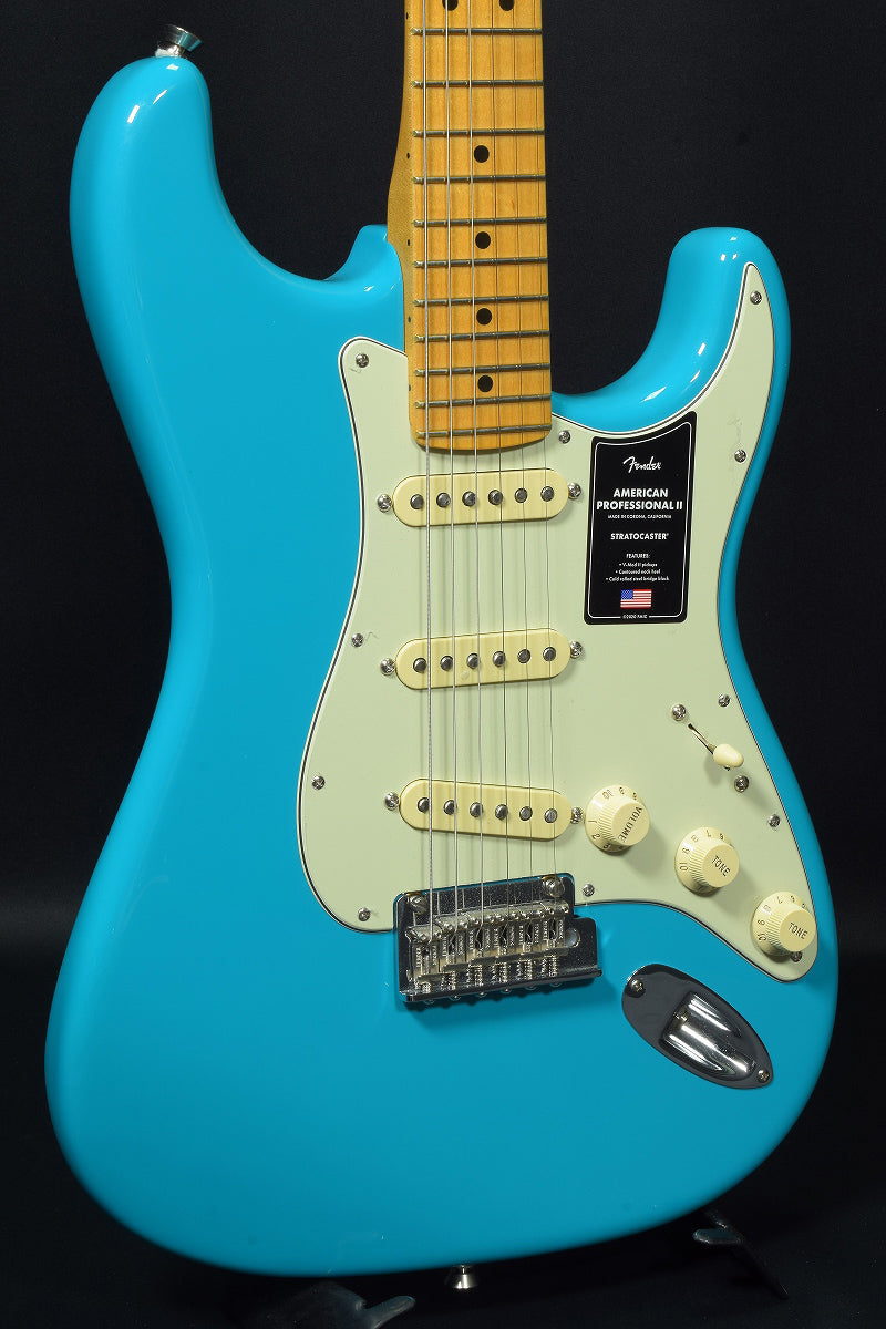 [SN US22058018] USED Fender USA Fender USA / American Professional II Stratocaster Miami Blue/Maple Fingerboard [20]