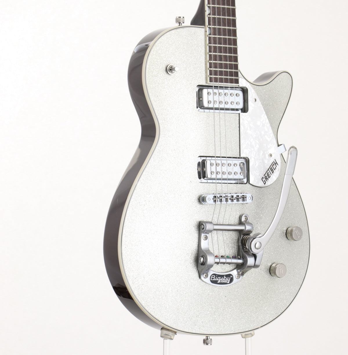 [SN CYG12080094] USED Electromatic / G5236T Silver Sparkle [06]