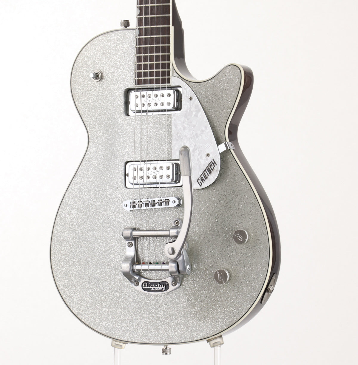 [SN CYG12080094] USED Electromatic / G5236T Silver Sparkle [06]