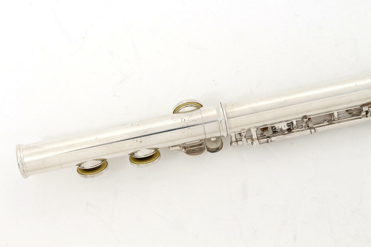 [SN 22408] USED SANKYO / Silver head flute ETUDE Sankyo [09]