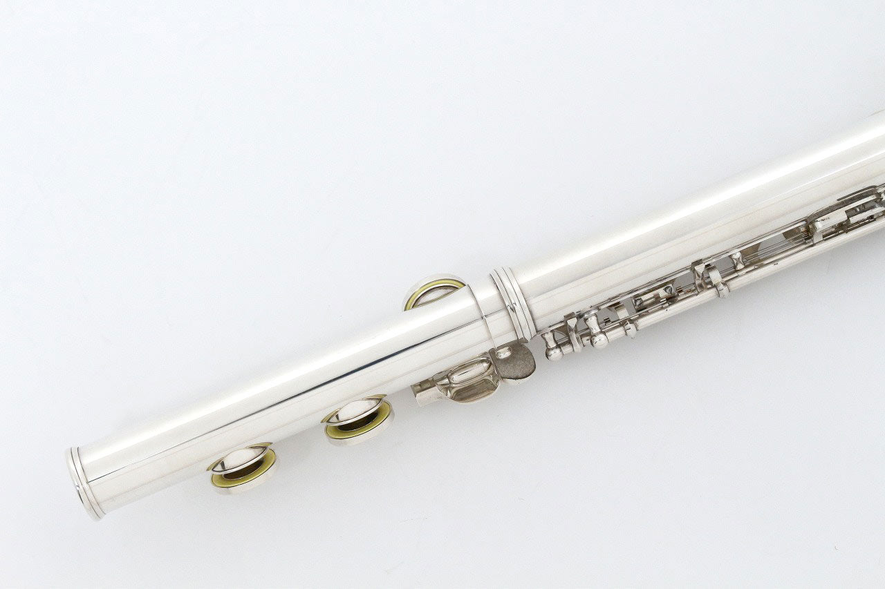 [SN 50308] USED MURAMATSU / Silver Head Flute EX III CC, all tampos replaced [09]
