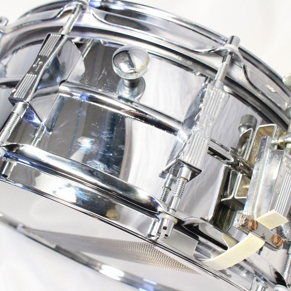 USED SONOR / 1975 D-505 Phonic 14x5.75 Sonor Phonic Steel Snare Drum [08]