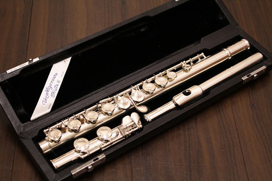 [SN 48970] USED MIYAZAWA / MIYAZAWA Gi-bu SOLID SILVER all silver flute [10]