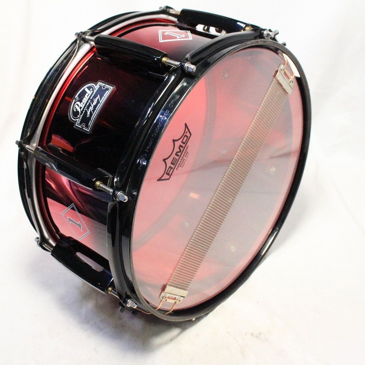 USED PEARL / JJ1365RD Joey Jordison Signature Snare Limited RED Edition 13x6.5 [08]