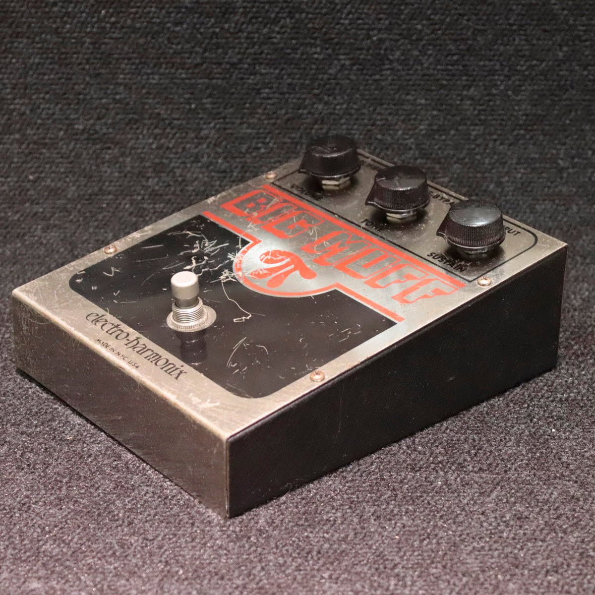 USED Electro-Harmonix / Big Muff Pi V3 / OP-AMP EH-3003 Tone Bypass [12]