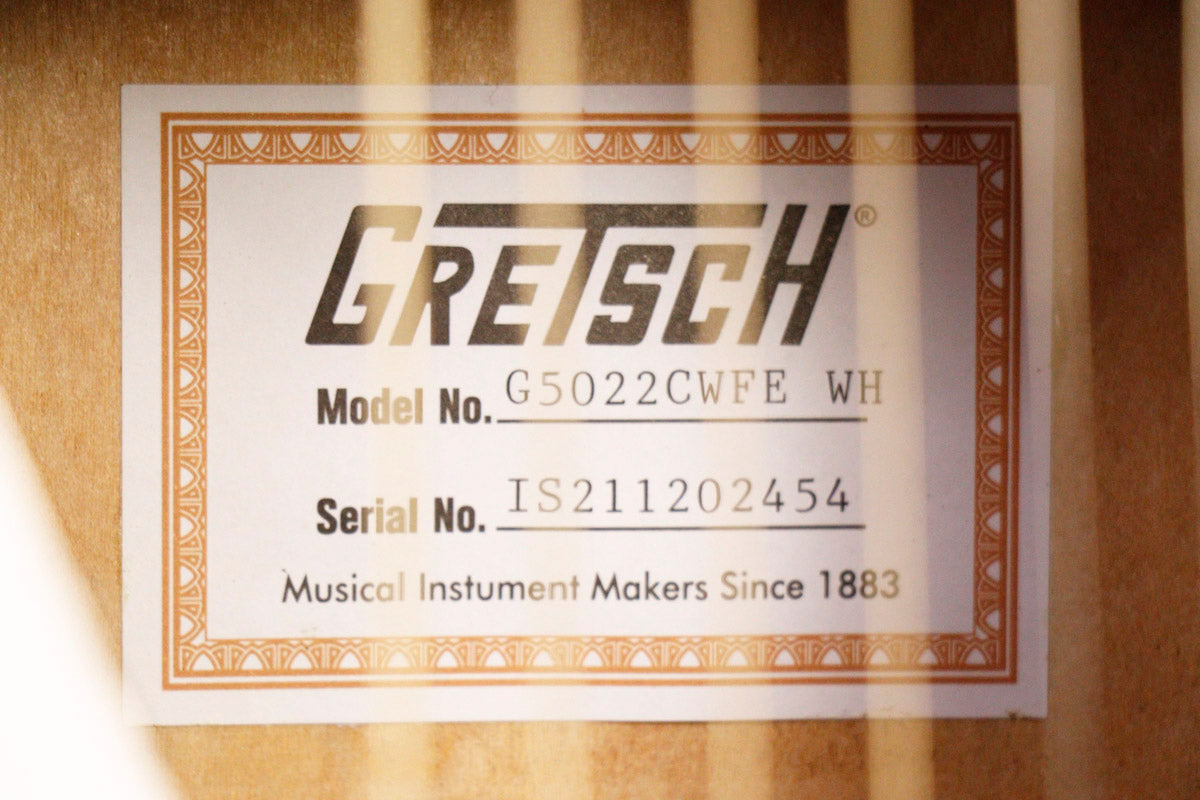 [SN IS211202454] USED Gretsch / G5022CWFE WH [12]